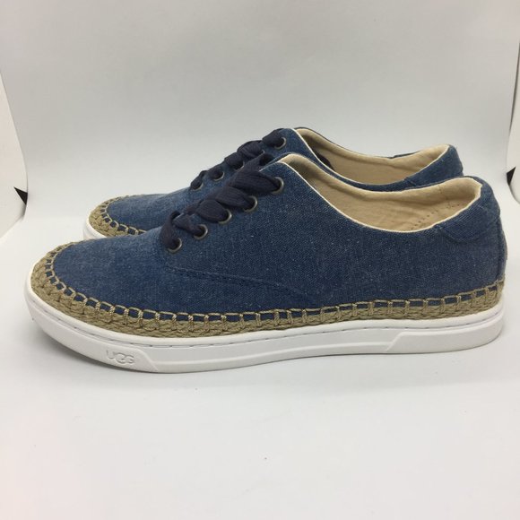 UGG EYAN II CANVAS Sneakers 6.5 Authentic Comfort - Picture 6 of 15